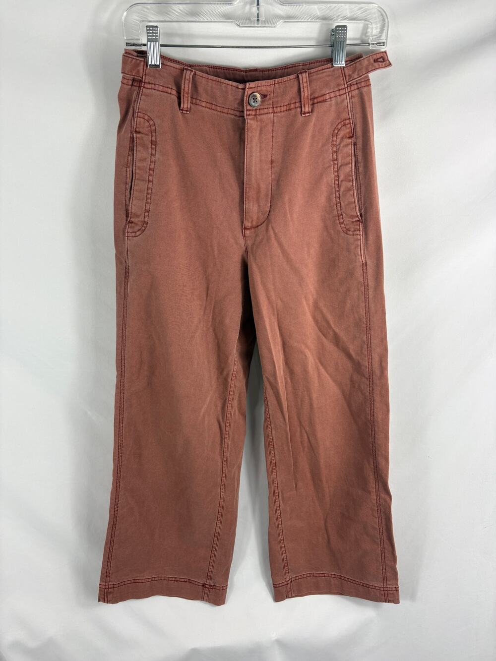 Old Navy Wide Leg Pink Cargo Pant Size 4